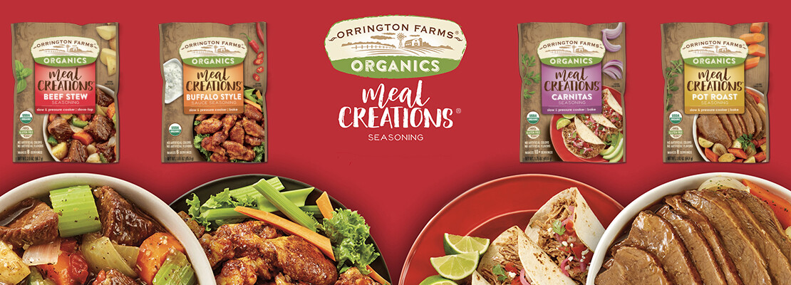 Meal Creations Seasonings from Orrington Farms