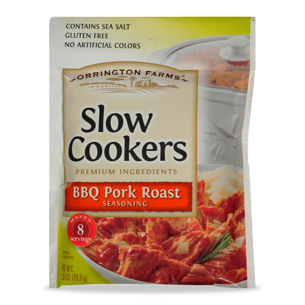 Orrington Farms® Slow Cookers BBQ Pork Roast Seasoning Mix Pouch Slow Cooker Seasonings