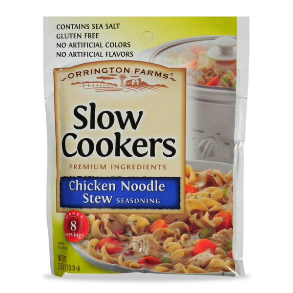 Orrington Farms® Slow Cookers Chicken Noodle Stew Seasoning Mix Pouch Slow Cooker Seasonings