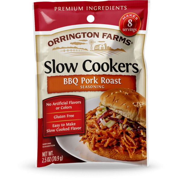 Orrington Farms® BBQ Pork Roast Slow Cookers Mix Pouch Slow Cooker Seasonings