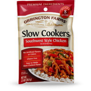 Orrington Farms® Southwest Style Chicken Slow Cookers Mix Pouch Slow Cooker Seasonings