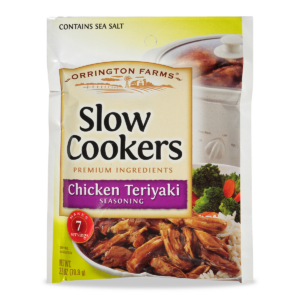 Orrington Farms® Slow Cookers Chicken Teriyaki Seasoning Mix Pouch Slow Cooker Seasonings