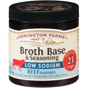 Low Sodium Natural Beef Flavored Broth Base