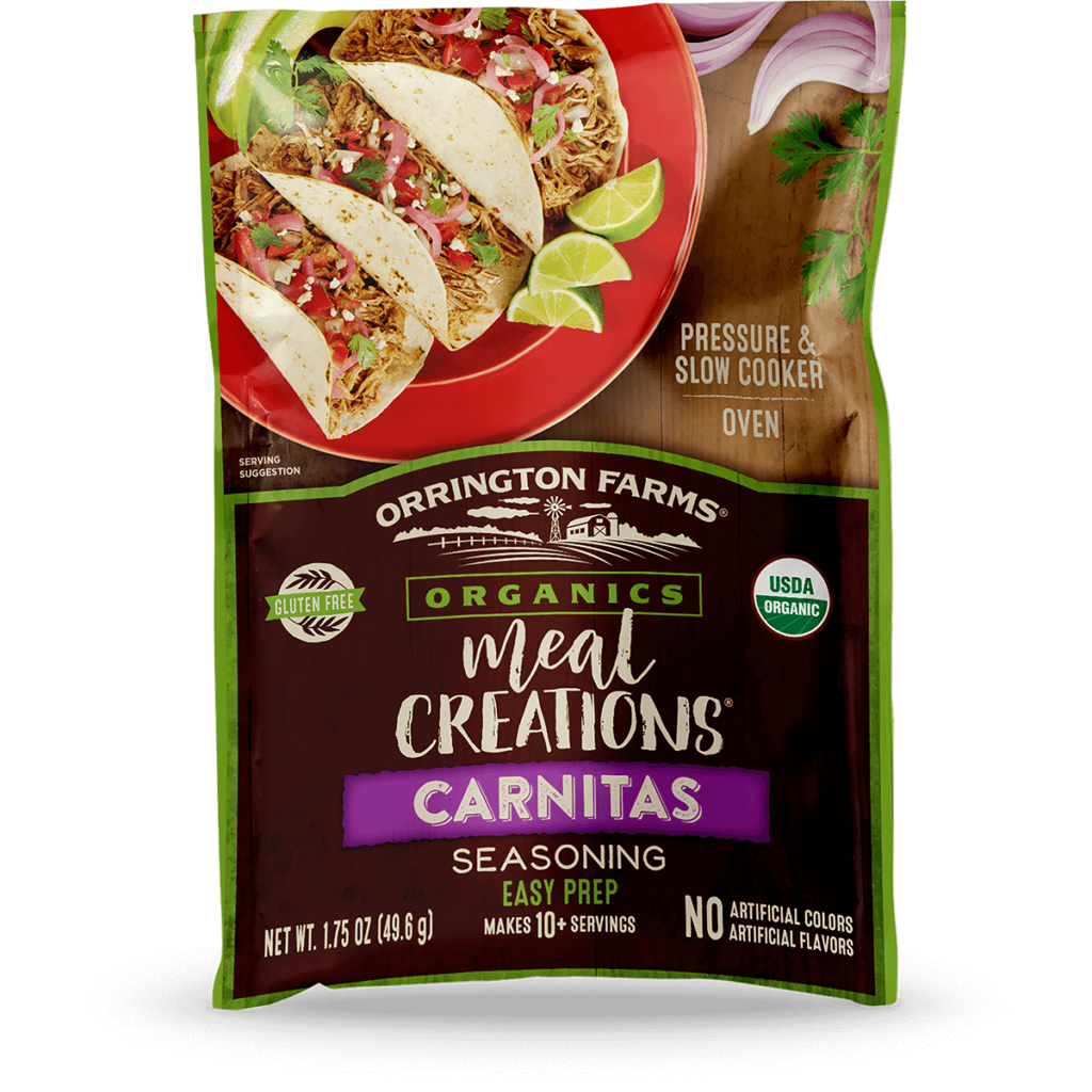Meal Creations® Organics Seasonings Orrington Farms