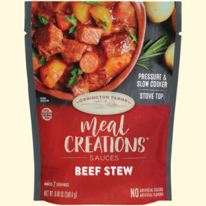 Orrington Farms® Meal Creations® Sauce – Beef Stew Meal Creations® Sauces