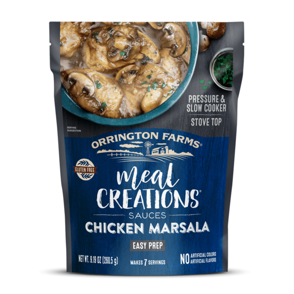 Orrington Farms® Meal Creations® Sauce – Chicken Marsala Meal Creations® Sauces