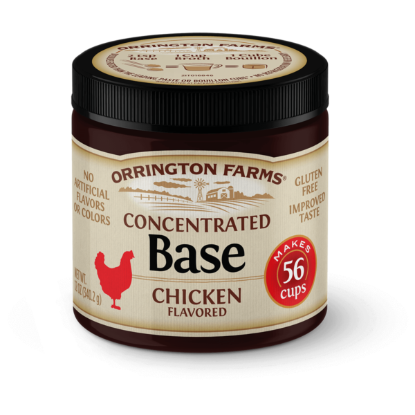 Orrington Farms<sup>®</sup> Vegan Vegetable Flavored Concentrated Base Concentrated Bases