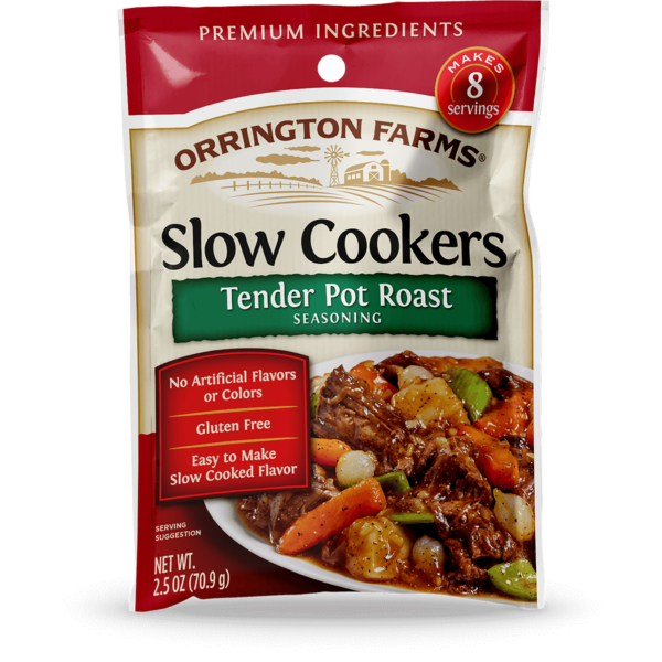 Orrington Farms<sup>®</sup> Vegetable Beef Stew Slow Cookers Mix Pouch Slow Cooker Seasonings