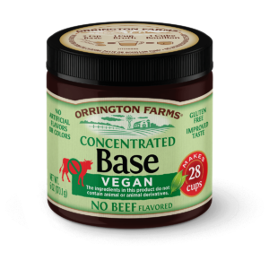 Orrington Farms<sup>®</sup> Vegan Beef Flavored Concentrated Base (6 oz.) Concentrated Bases