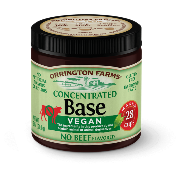 Orrington Farms<sup>®</sup> Vegan Beef Flavored Concentrated Base Concentrated Bases