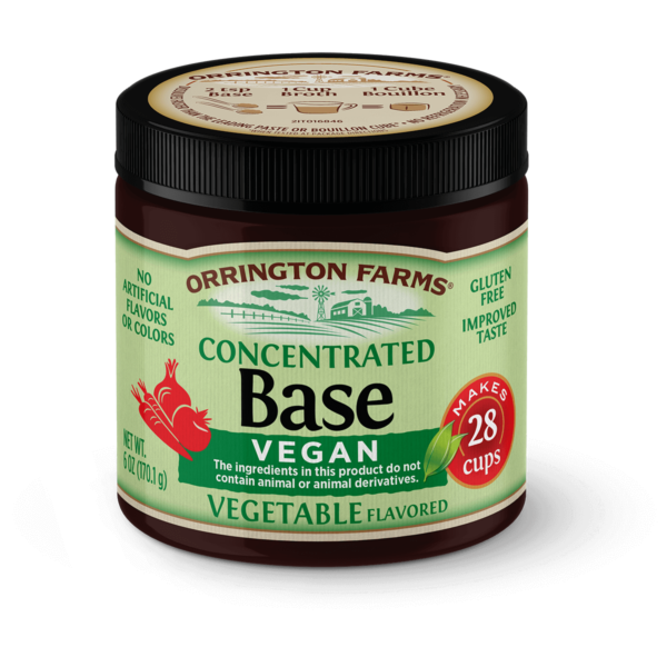 Orrington Farms<sup>®</sup> Vegan Vegetable Flavored Concentrated Base (6 oz.) Concentrated Bases