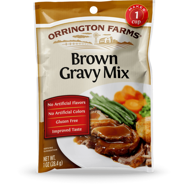 Orrington Farms<sup>®</sup> Brown Gravy Mix (1oz. Packet) Gravies
