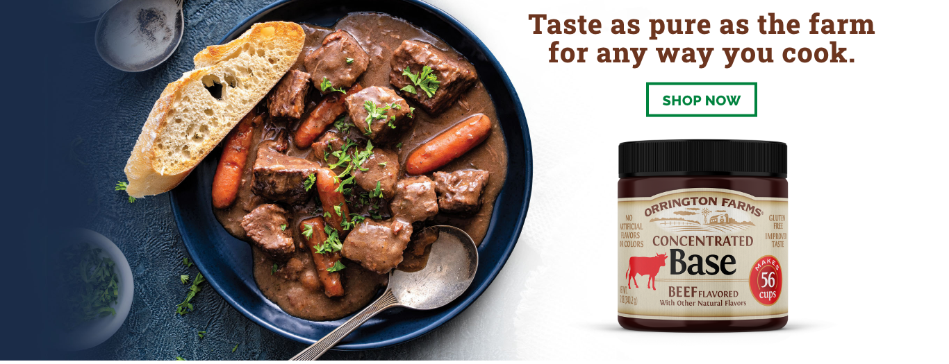 Delicious Broths and Soup Bases Organic Broth Orrington Farms