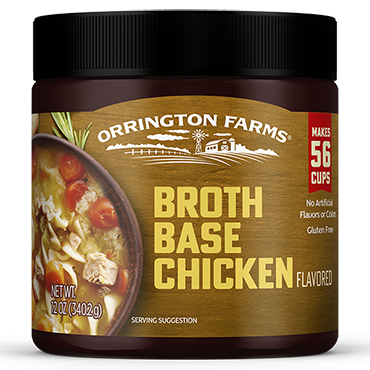 Orrington Farms® Vegan Chicken Flavored Broth Base (6 oz.) Broth Bases